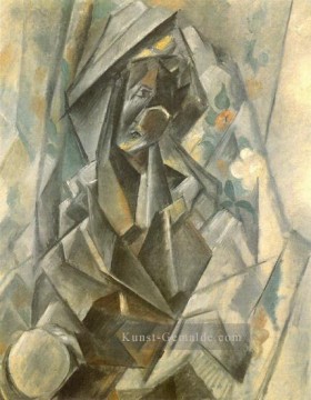  Kubismus Malerei - Madonne 1909 Kubismus
